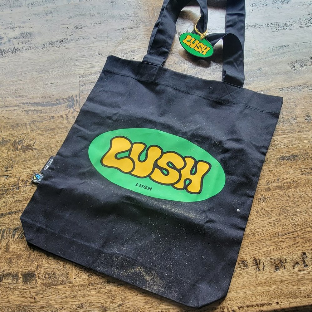 LUSH Cosmetics Kitchen Exclusive Retro Tote